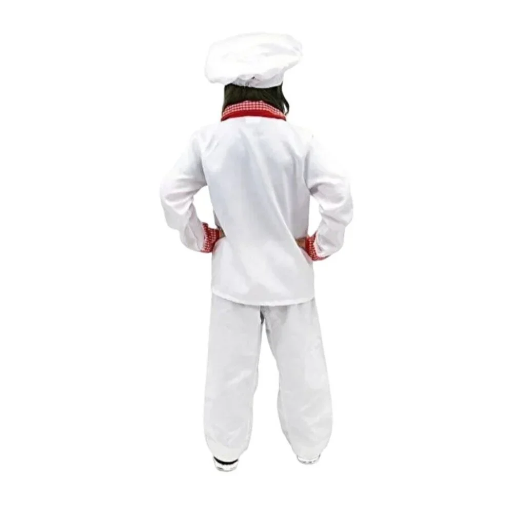 NWT Hauntlook Unisex Kids Master Chef Halloween Costume Size 5-6 Holiday Party